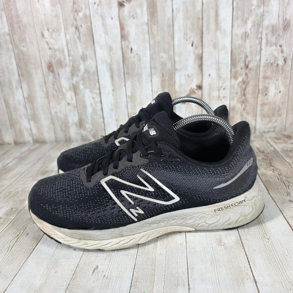 New‎ Balance 880 Fresh Foam Women Running Shoes Black Gray Size 10 Athletic